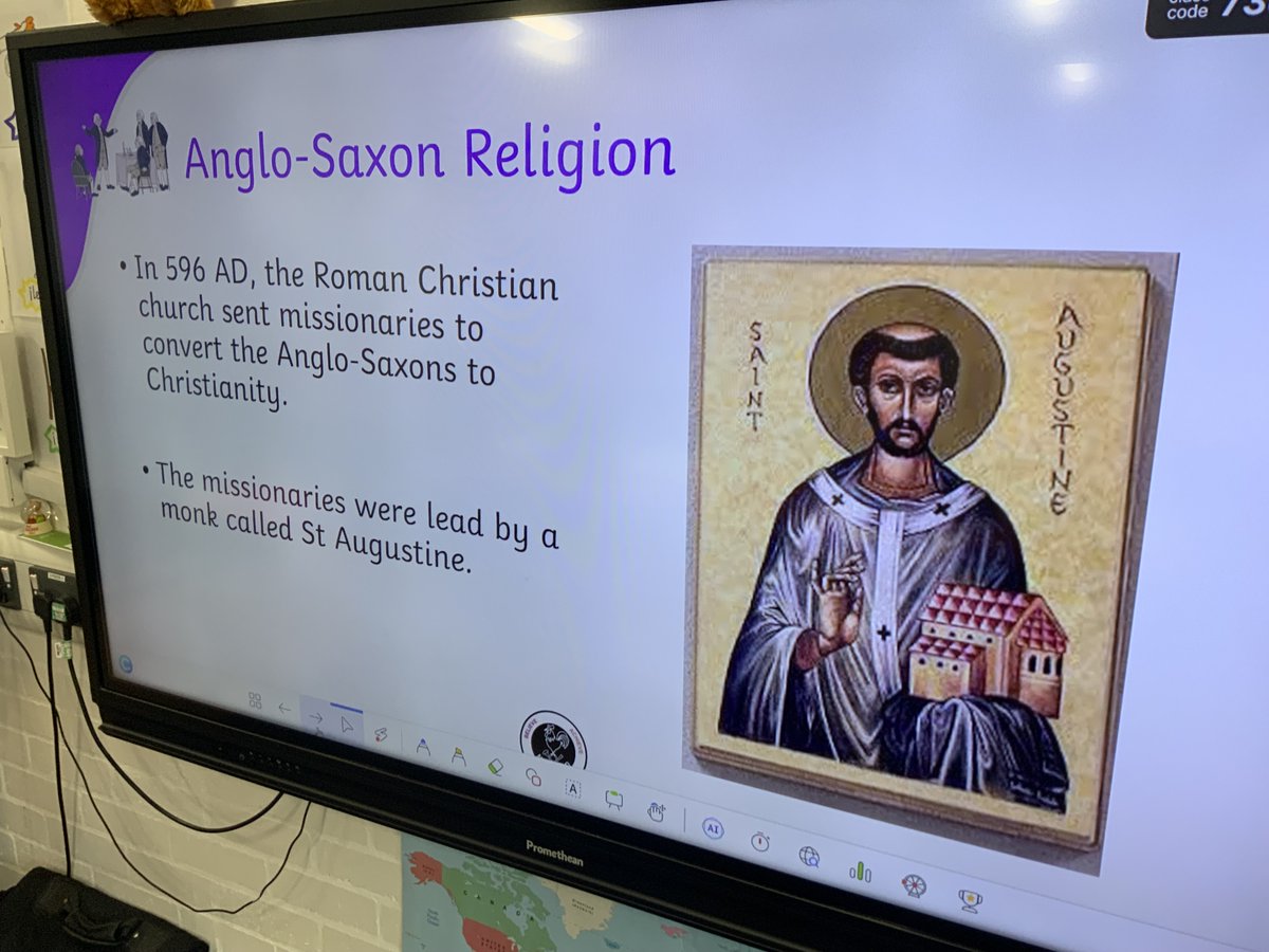 MasefieldCP's tweet image. Year 5 are learning about Anglo Saxon religions in History

 #learningwalk #believeachievesucceed