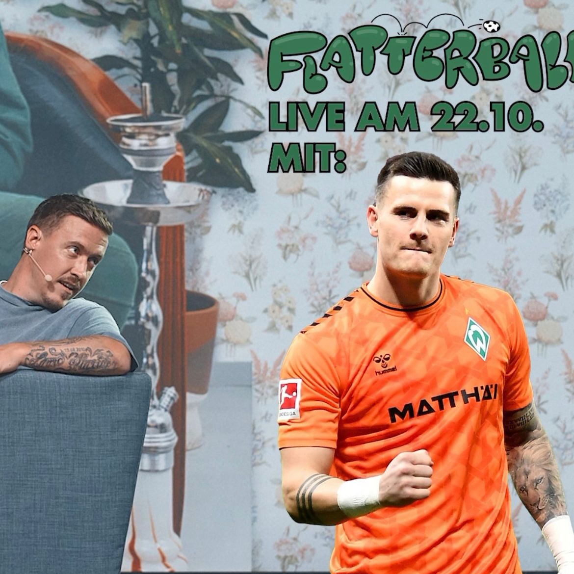 Werder-Bubble aufgepasst 👀

Morgen ist Zetti bei uns im <a href="/xperion_germany/">XPERION</a> in Hamburg zu Gast, zusammen mit Max Kruse &amp; Martin Harnik!

Letzte Tickets: loveyourartist.com/de/profiles/xp…