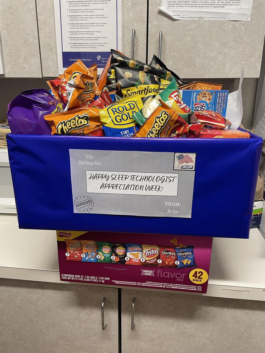 DrAnthonyIzzo's tweet image. A little late (maybe? I saw some sites say this week and others said the first week of October) but happy #SleepTechAppreciationWeek to all the techs out there working day and night to give our patients healthy sleep!

#STAW @AASMorg #SleepHeathIsBrainHealth