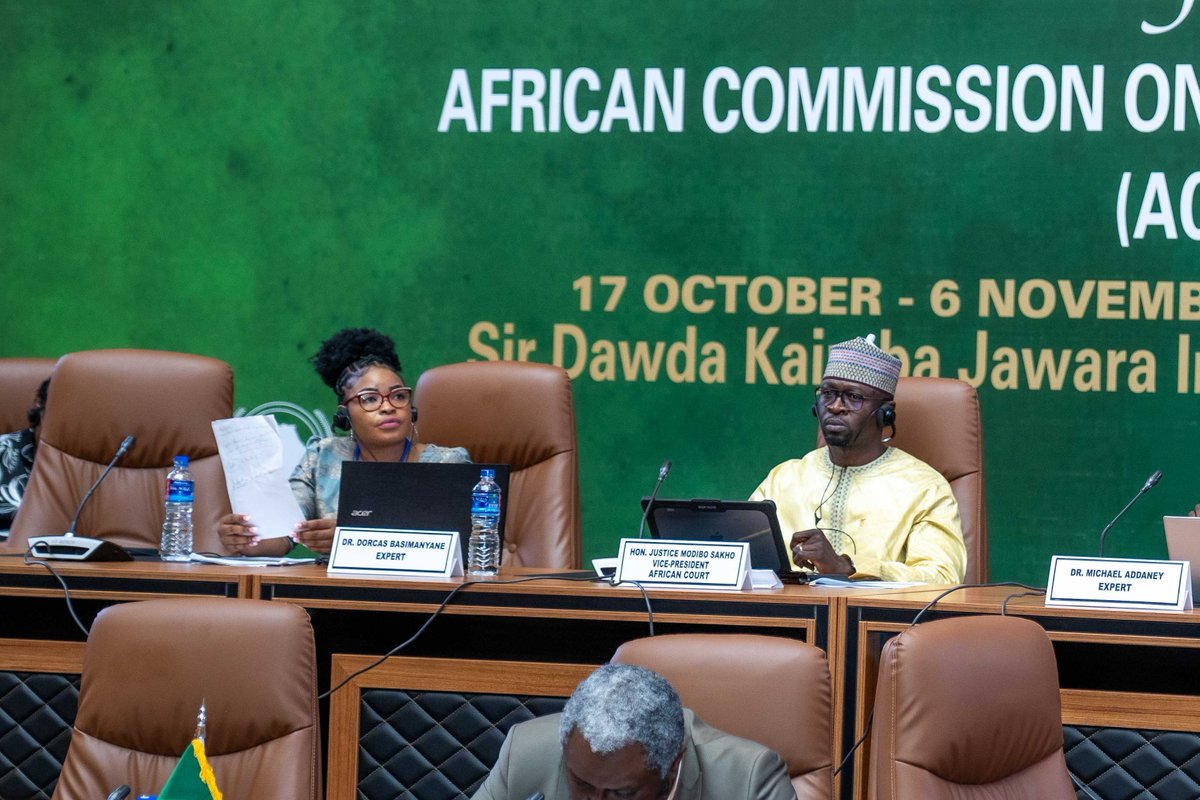 African Commission on Human and Peoples' Rights tweet media