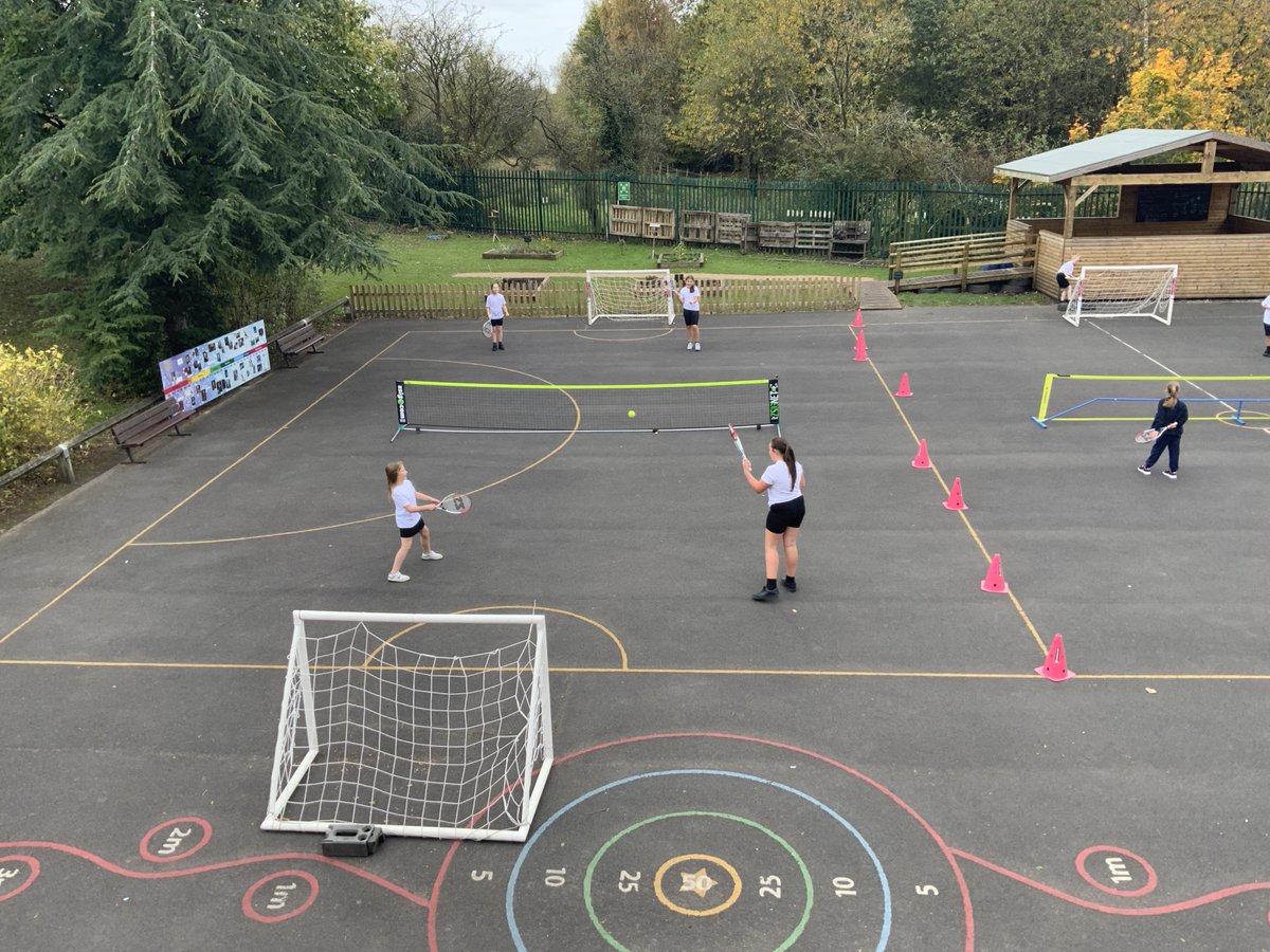 MasefieldCP's tweet image. Year 6 are using their learning from this term to play games of tennis in PE.

 #learningwalk #believeachievesucceed