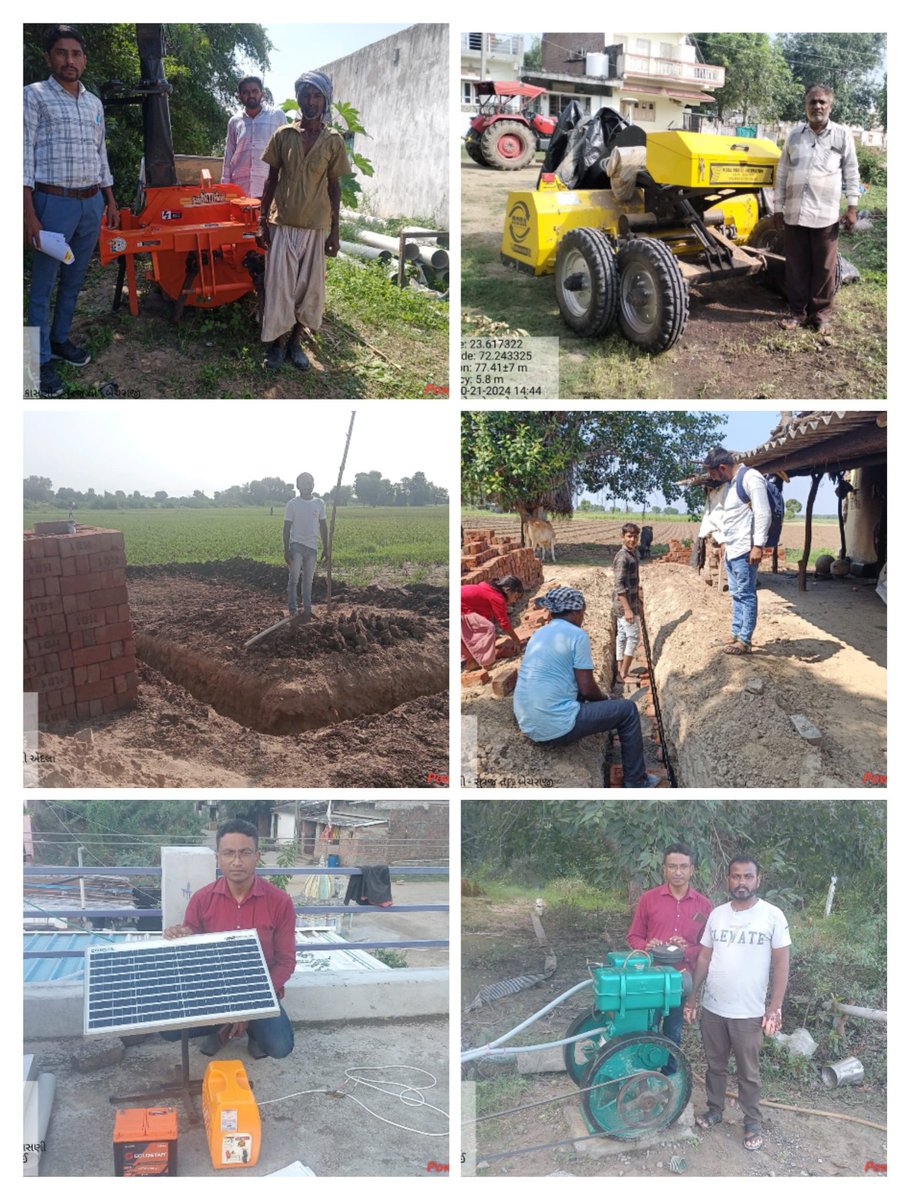 Agri_bechraji's tweet photo. બેચરાજી તાલુકાના ખેતીવાડી વિસ્તરણ સ્ટાફ દ્વારા આજે ગ્રામ્ય કક્ષાએ સરકારશ્રીની સહાયલક્ષી યોજના અંતર્ગત લેસલ લેન્ડ લેવલર, મોબાઈલ શ્રેડર, ગોડાઉન, પંપસેટ,સોલાર પાવર યુનિટ કીટની સ્થળ ચકાસણી કરવામાં આવી યોજનાકીય માહિતી આપવામાં આવી #23yearsofsuccess @AgriSDOVijapur @DaoMehsana https://t.co/BpQbly8rhJ