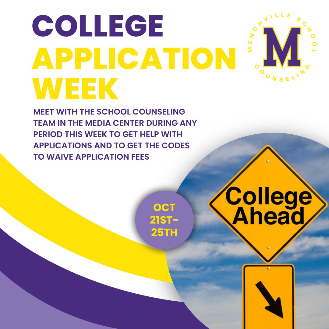 It’s College Application Week! #vcaw2024