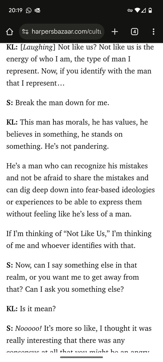 Tom Barry (@bomtarry) on Twitter photo Beautiful conversation about masculinity and growth between <a href="/kendricklamar/">Kendrick Lamar</a> and <a href="/sza/">SZA</a> in <a href="/harpersbazaarus/">Harper’s BAZAAR</a> harpersbazaar.com/culture/art-bo… Beautiful conversation about masculinity and growth between <a href="/kendricklamar/">Kendrick Lamar</a> and <a href="/sza/">SZA</a> in <a href="/harpersbazaarus/">Harper’s BAZAAR</a> harpersbazaar.com/culture/art-bo…