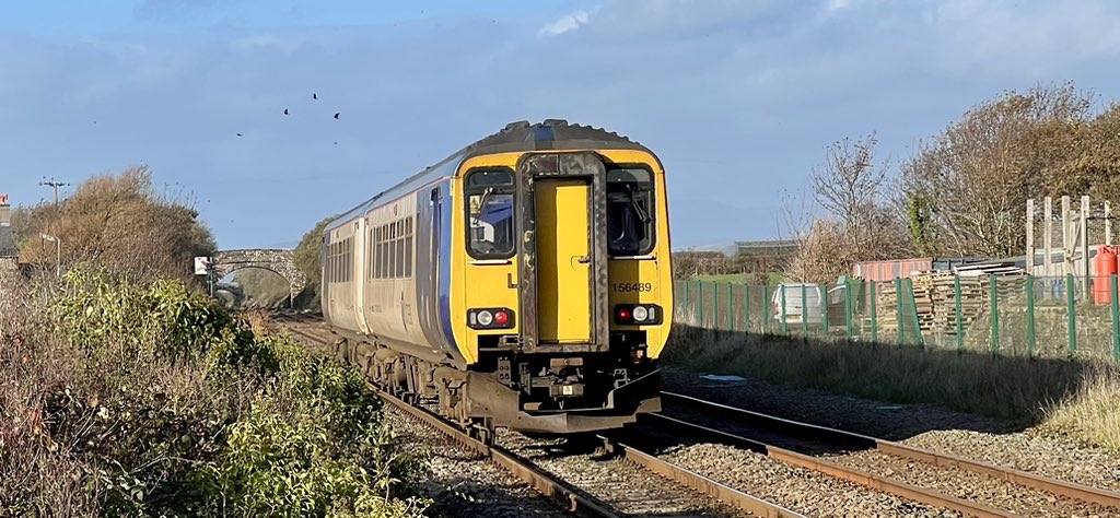 PlatformEdge1's tweet image. Today has been an amazing day on a Northern Only Day Ranger!

Done stations along the Cumbria Coast between Lancaster and Bootle #Class156 #Class195