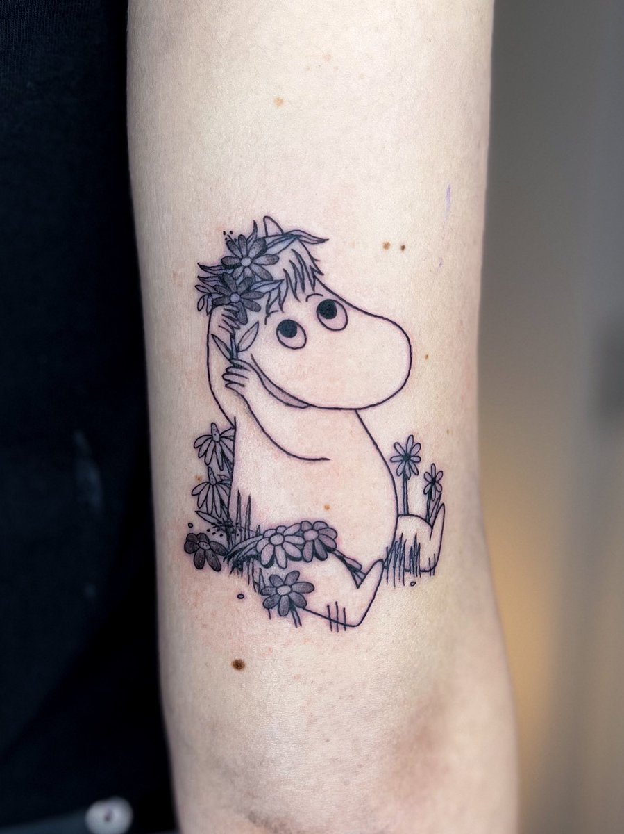 Mijn laatste 4 Moomin tattoos. 🥺