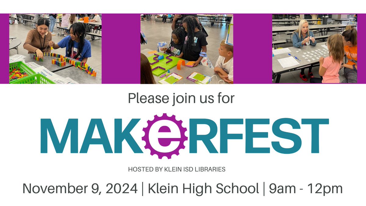 Klein ISD Libraries tweet media