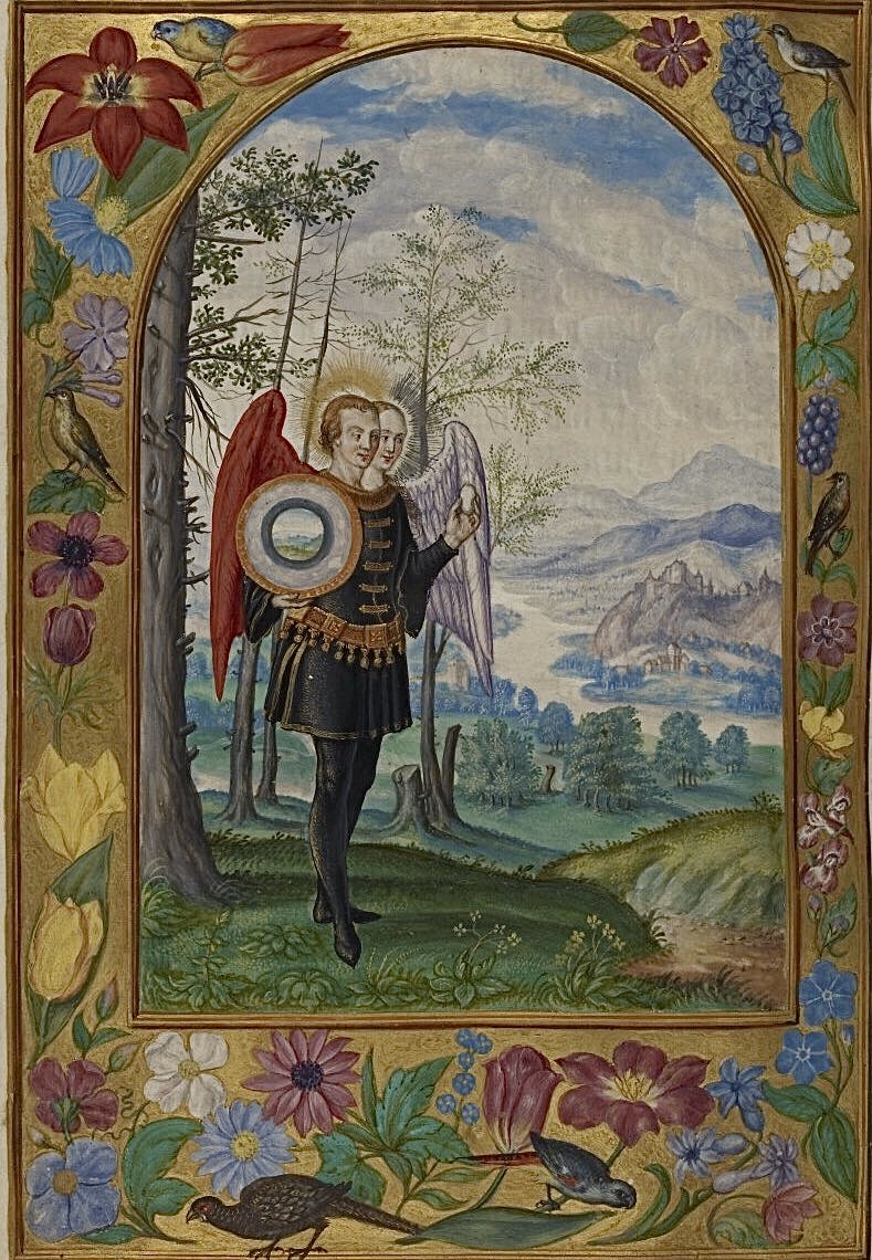 Ennius (@red_loeb) on Twitter photo The mysterious two headed winged creature
BL Harley 3469; Splendor Solis; 1582; Germany; f.19v
<a href="/BLMedieval/">Medieval Manuscripts</a> The mysterious two headed winged creature
BL Harley 3469; Splendor Solis; 1582; Germany; f.19v
<a href="/BLMedieval/">Medieval Manuscripts</a>