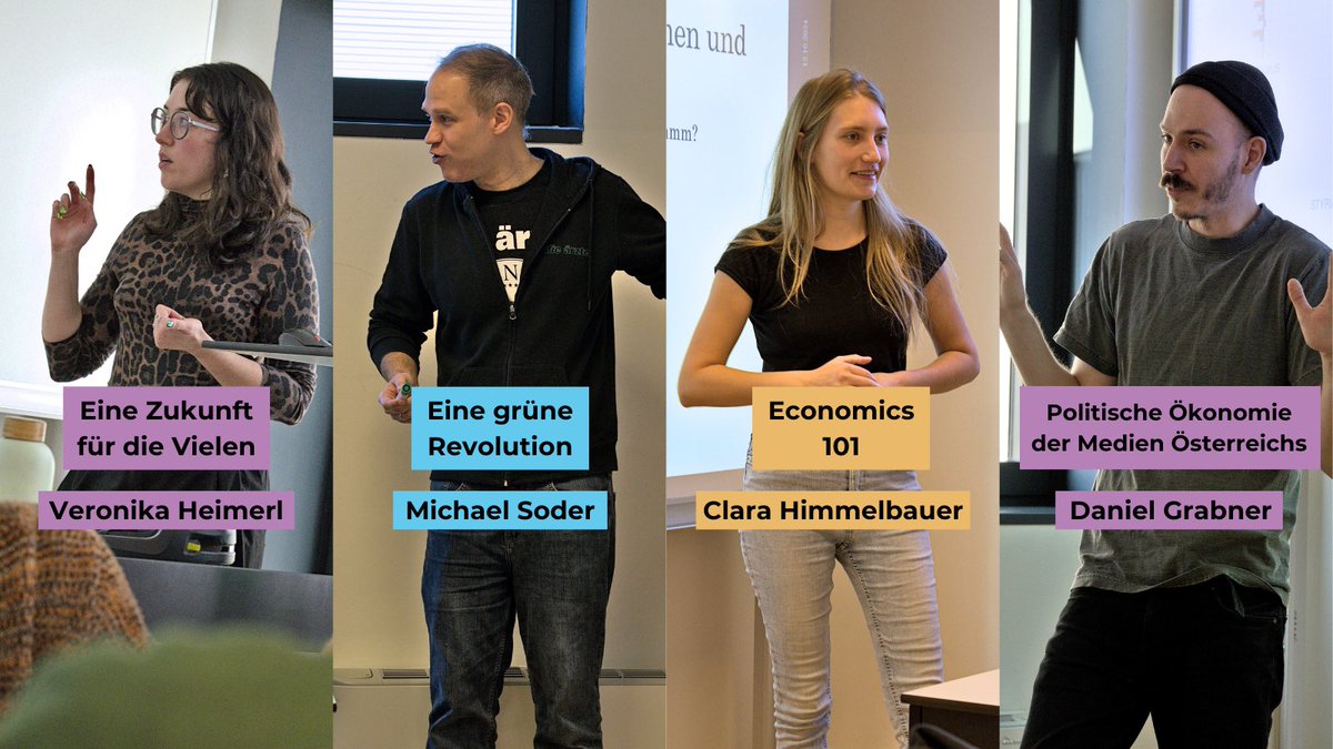 Am Samstag folgten Workshops von Veronika Heimerl (<a href="/Arbeiterkammer/">AK Österreich</a>), <a href="/Ecolomist/">Michael Soder</a> (<a href="/Arbeiterkammer/">AK Österreich</a>), Clara Himmelbauer (<a href="/wu_vienna/">WU Vienna</a>) und Daniel Grabner (<a href="/wu_vienna/">WU Vienna</a>).