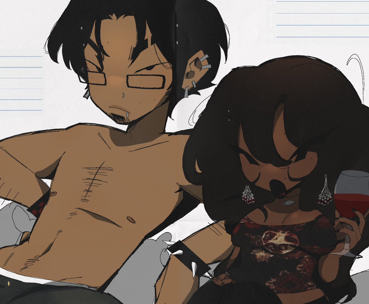 yaoiflavor's tweet photo. what an attractive couple https://t.co/1BsDnmWhMW