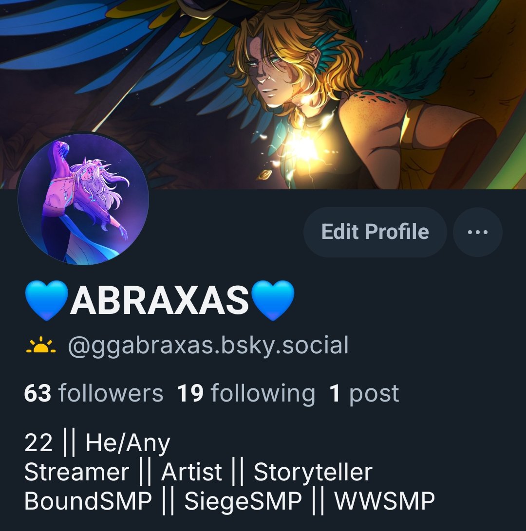 ggabraxas's tweet photo. Hi hello I am also doing the sky app thing now. Maybe I'll actually post there LOL https://t.co/S8US63Zzm2