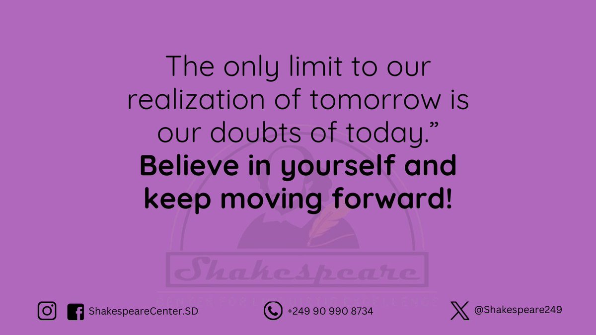 shakespeare249's tweet photo. #Motivation #SuccessMindset #ShakespeareCenter https://t.co/Cxg54OBido