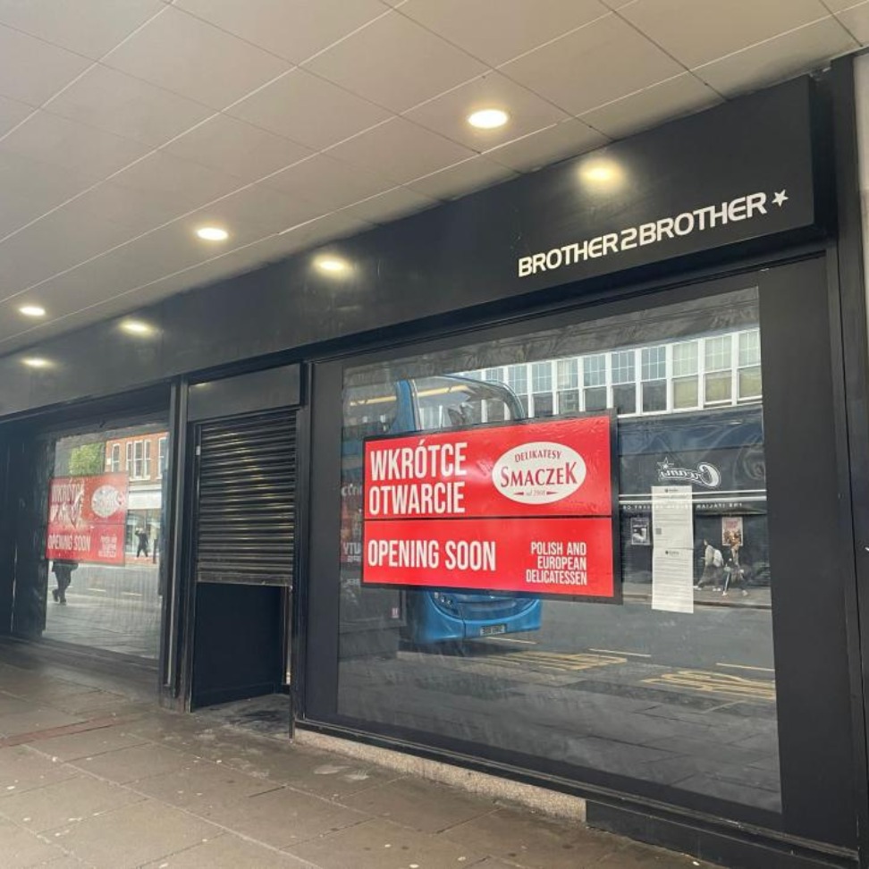 Leostylolz6's tweet image. Polish Deli Set to Open Larger Store in Reading Town Centre

A Polish deli is getting ready to open a larger shop in Reading town centre in a unit that used to be occupied by a men's fashion store. 

Read more: leostylo.com/polish-deli-se…

 #PolishDeli #LeoStylo #Lz6 #FIO