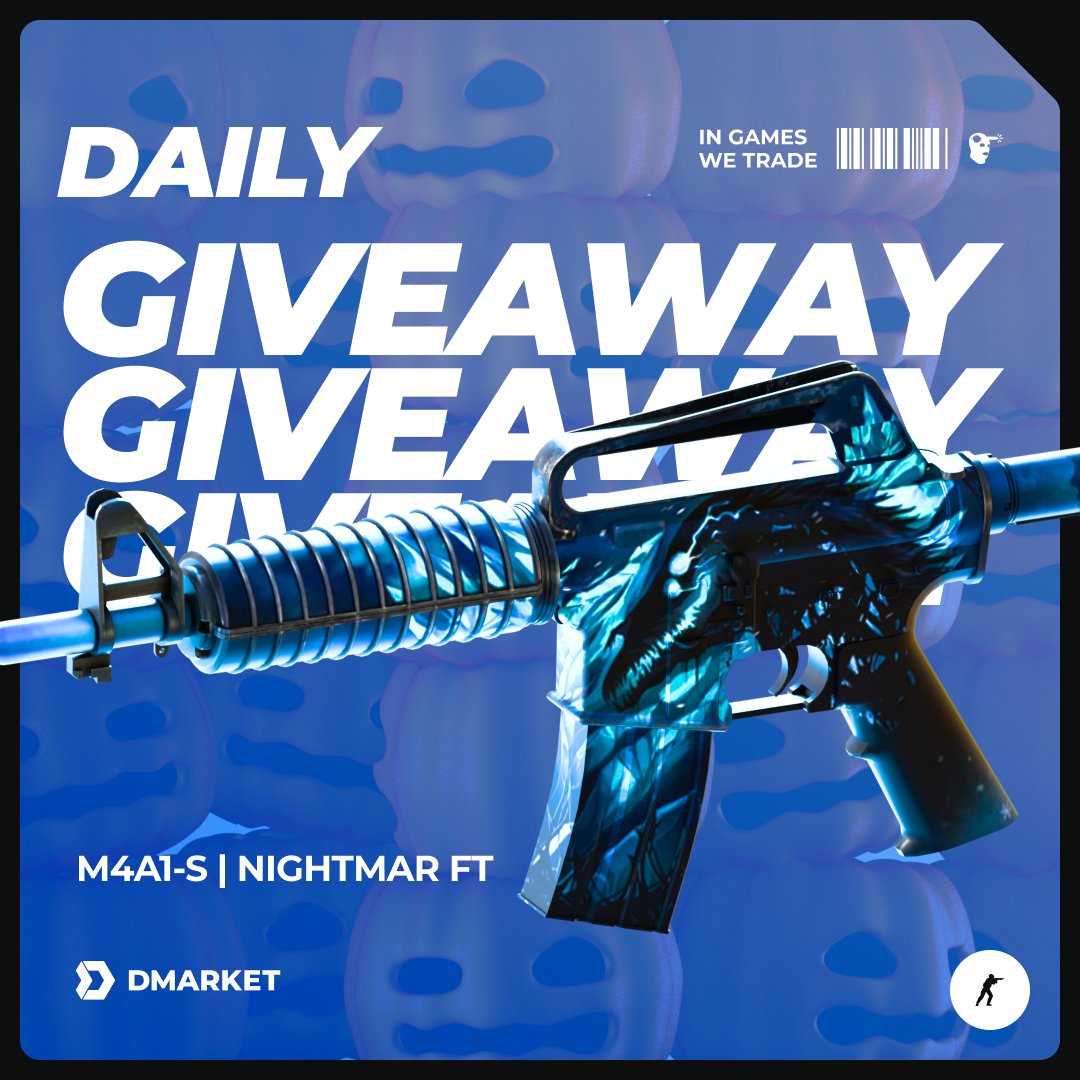 🎃 Get ready for a new adventure! 🎃

Join the new DMarket Promo with some spine-chilling skins 👻💀

Don’t miss out on this opportunity!

Happy haunting and happy trading! 🧛‍♂️✨

go.dmarket.com/Giveaway_DMark…