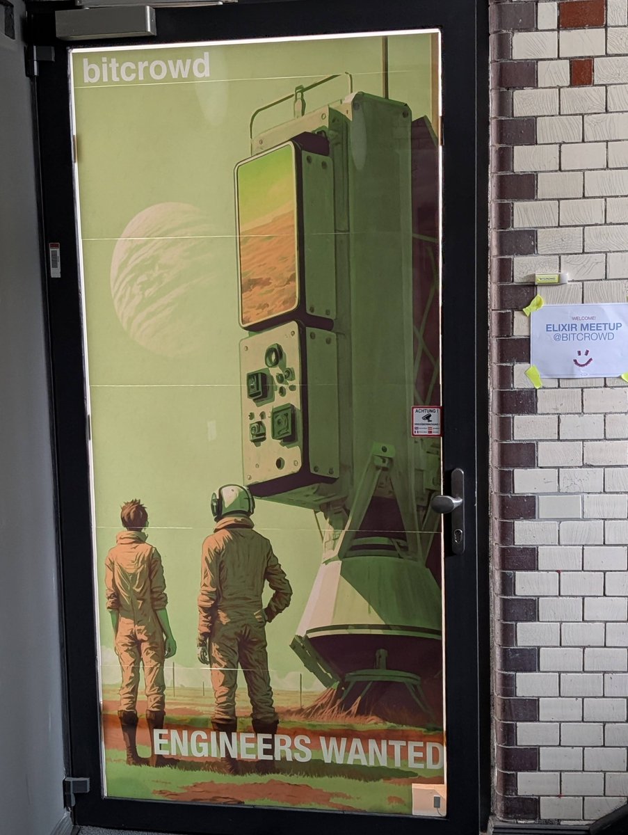 <a href="/lawik/">Lars Wikman</a> hosted an epic workshop on Nerves a day before the conference at the <a href="/bitcrowd/">bitcrowd</a> office. Couldn't fully dive into it that day (thanks, Berlin cold 🤧), but it was a great intro to Nerves for me! Have a couple of ideas that I am v keen to explore further with Nerves in elixir