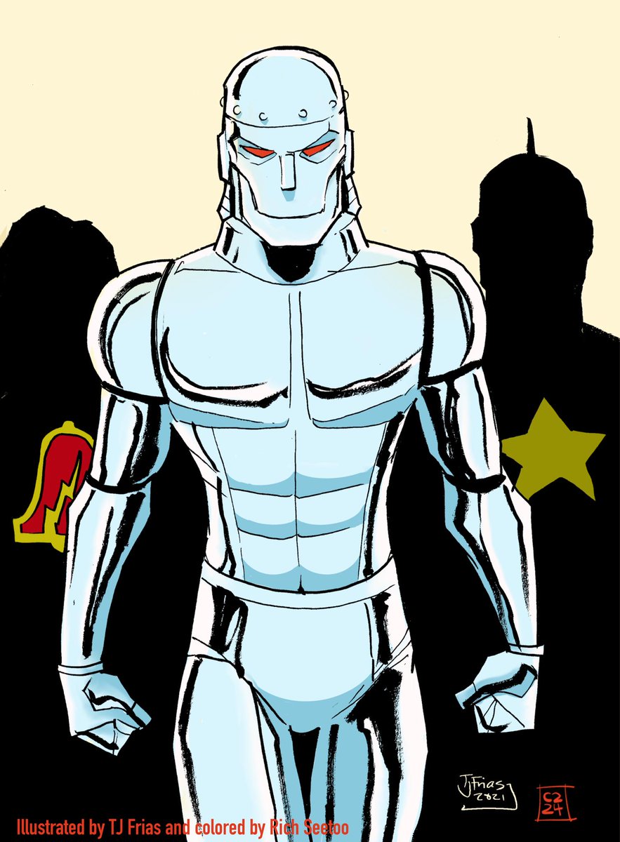 PEDROANGOSTO1's tweet image. #JSATOBER #Robotman &amp;amp; #Firebrand hombredebronze.blogspot.com/2024/10/jsatob…