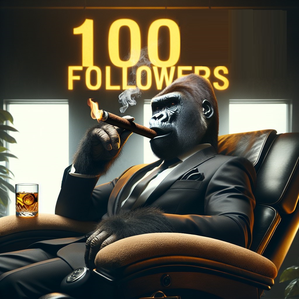 Chimp_Zoo_'s tweet photo. Alright alright thank you guys !

#cryptofriends #bullish #bull2025 #PumpRules #8bitchain https://t.co/YaGZR2ehbW