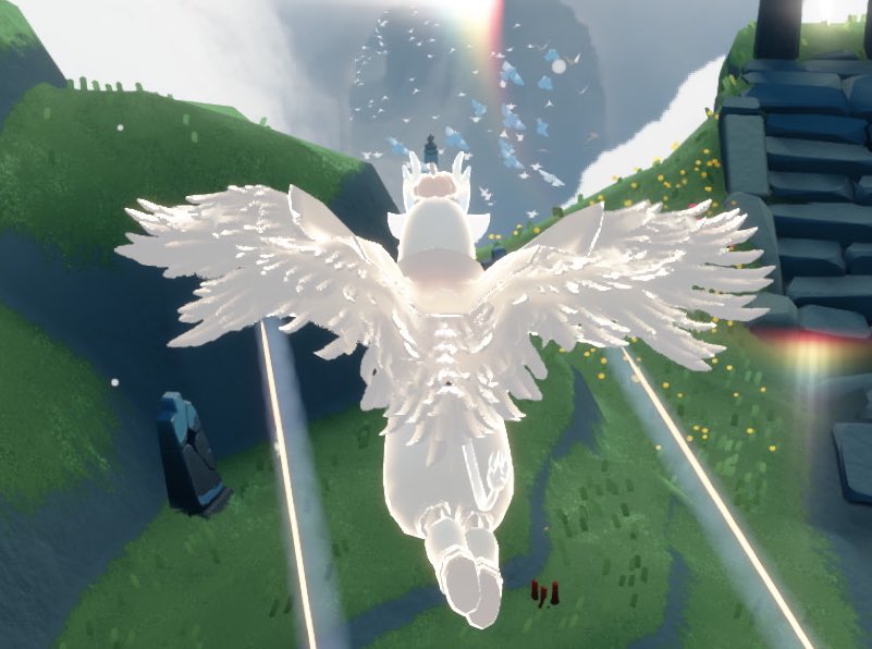 カラスケープとシャイン魔法で白鳥になれるのでは！？と思った結果