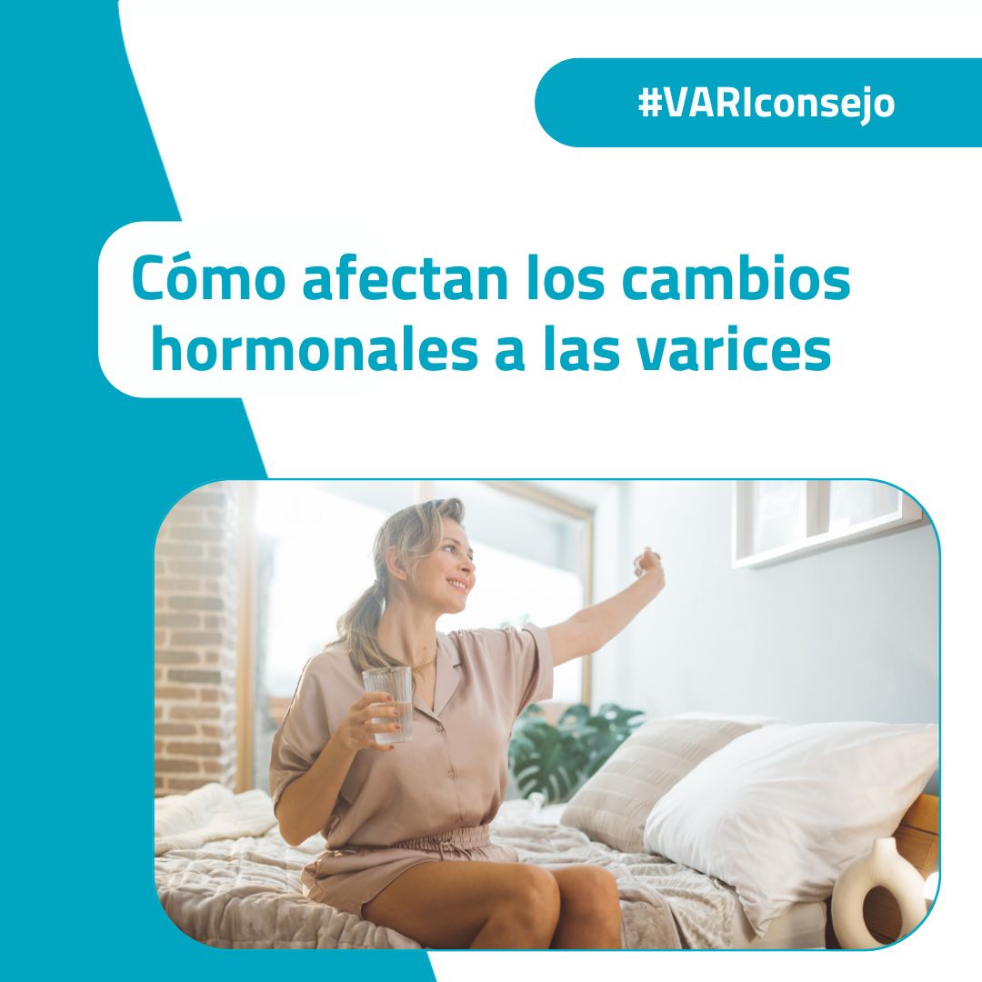 Varicentro's tweet photo. 🌸 Los cambios hormonales pueden afectar la circulación y contribuir a la formación de varices. Durante el embarazo, la menstruación o la menopausia, el cuerpo experimenta fluctuaciones que pueden aumentar la presión en las venas. ¡Cuida tus piernas! #SaludVascular #Varices https://t.co/vzshyP7gwy