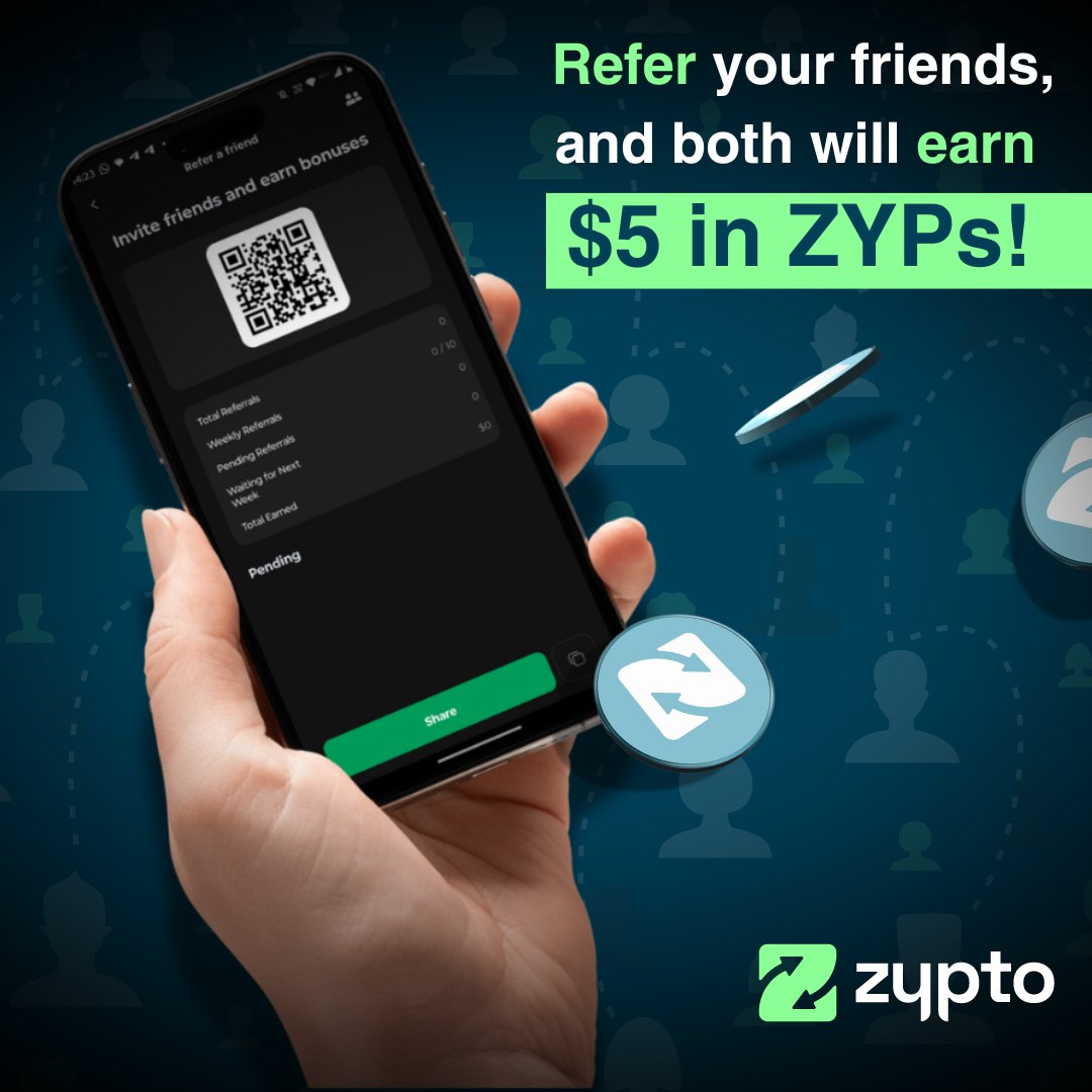 Zypto App tweet media