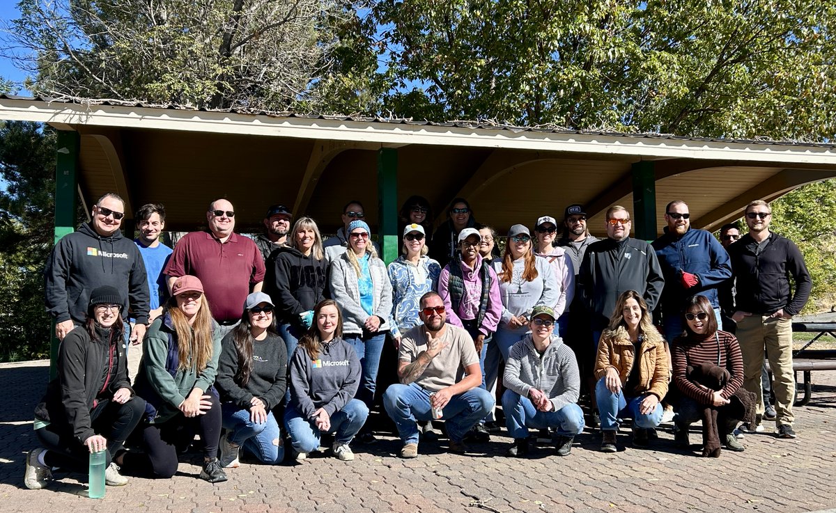 As part of our ongoing October Employee Giving Campaign, our <a href="/MicrosoftReno/">Microsoft Reno</a> team partnered with <a href="/ktmbeautiful/">KTMB</a> for a volunteer park clean-up project at Huffaker Park. Thanks to KTMB for your ongoing partnership and for all you do to keep our community looking beautiful! #Give2024