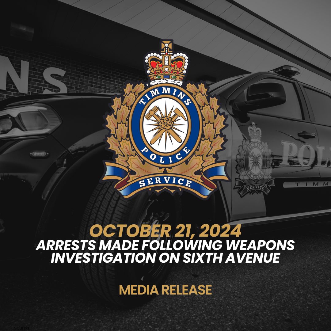 Timmins Police tweet media