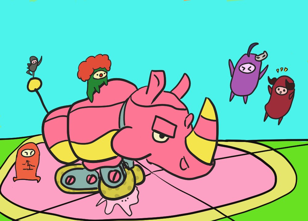 Day 21: Rhinoceros #inktober2024 #inktober #inktober2024day21 <a href="/AmiliaVT/">AmiliaVT🎐 🌸Vtubeuse Yakuza🌸</a> <a href="/OniHoloVT/">OniHolo -VtuberFR-</a>