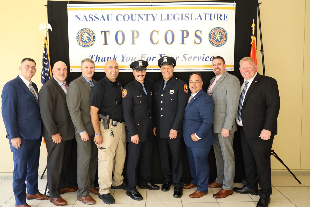 nassaucountypba's tweet photo. We're proud to honor 4th Pct Police Officers Cory Gottlieb and Alexander Von Kiel as #TopCops for this month! (1/2) https://t.co/KkrLbJHVIJ