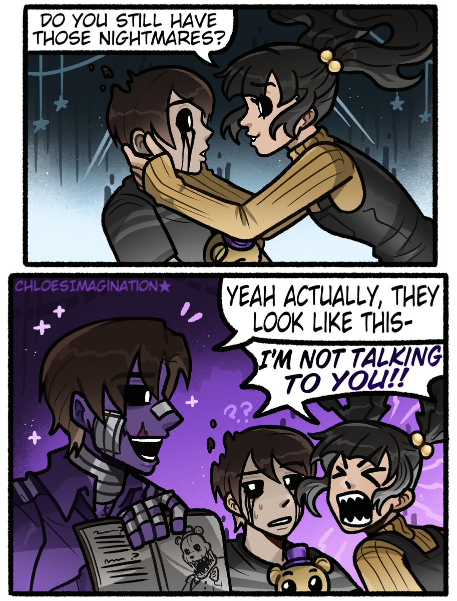 ChloeImagine's tweet photo. The REAL lore from the FNAF survival logbook,, https://t.co/KheF5mZrKx