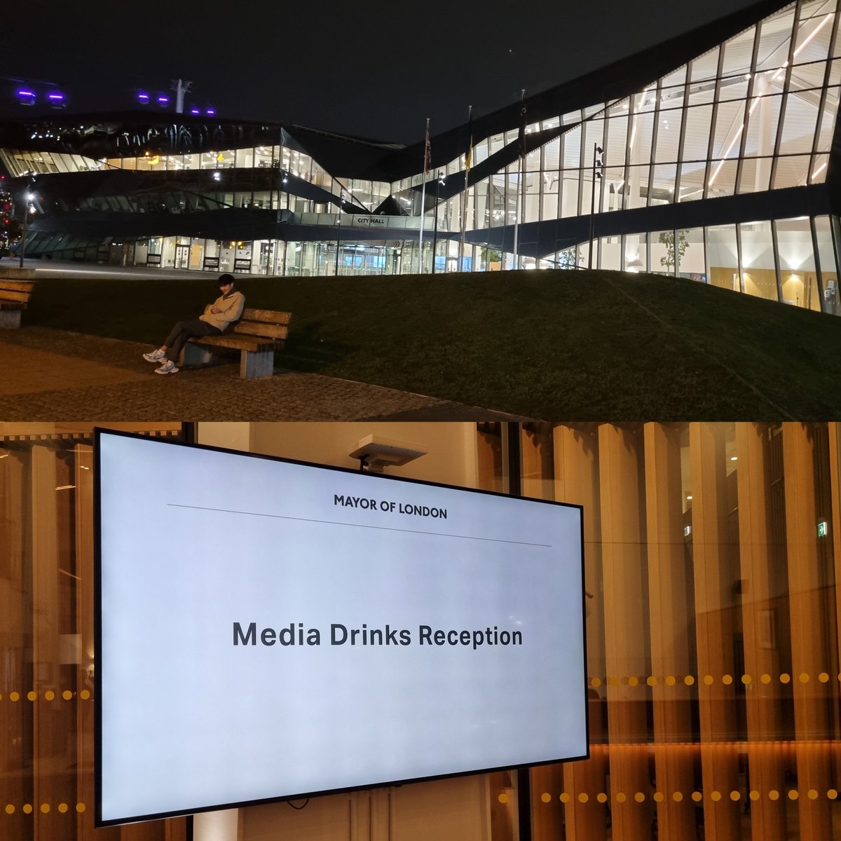 Grateful to <a href="/MayorofLondon/">Mayor of London, Sadiq Khan</a> <a href="/SadiqKhan/">Sadiq Khan</a> and his team for the invitation to tonight's reception at City Hall.