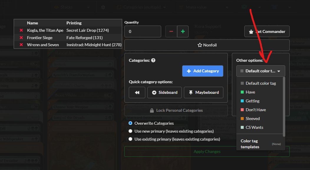 Archidekt tweet media