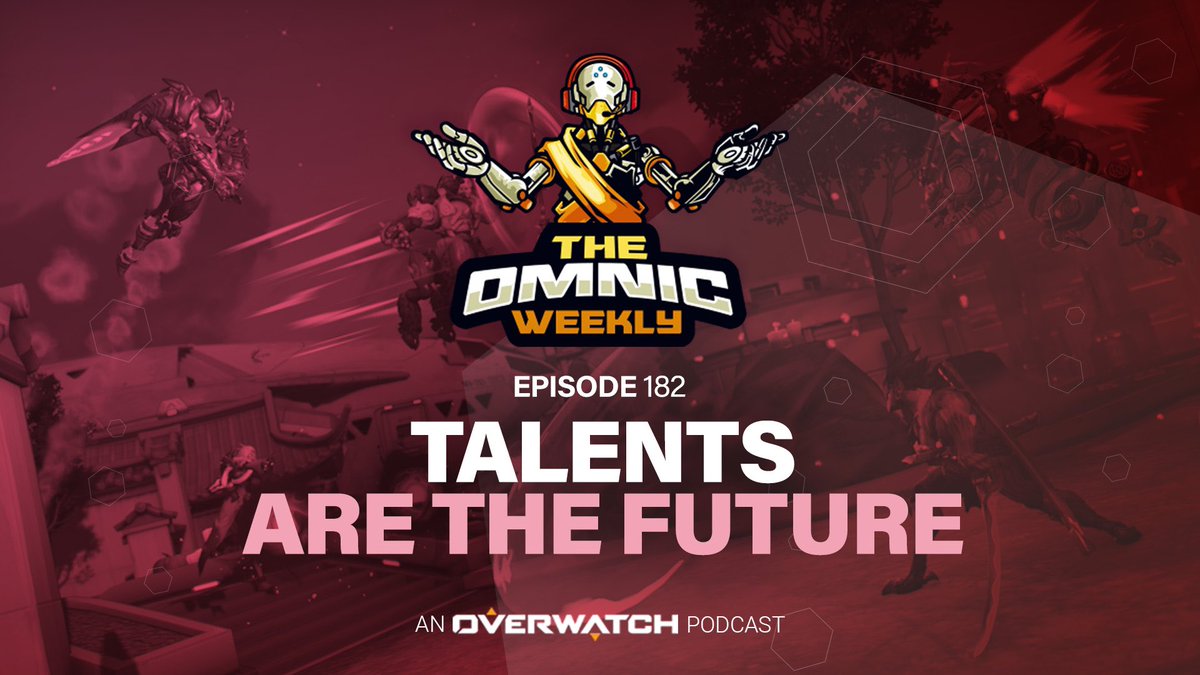 A new episode of the Omnic Weekly!
📺 Talents are the future of Overwatch! - The Omnic Weekly Podcast

Video version on YT and an extended audio version on Spotify, Apple, Google, and all other platforms. 
youtu.be/DmROPUtBUHQ