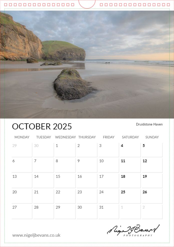NJBDP's tweet photo. Druidstone Haven as featured in my 2025 Pembrokeshire Calendar - order yours here...
https://t.co/4hh4qZFhGI 
#pembrokeshire #wales ❤️🏴󠁧󠁢󠁷󠁬󠁳󠁿 https://t.co/YVsWQN336K