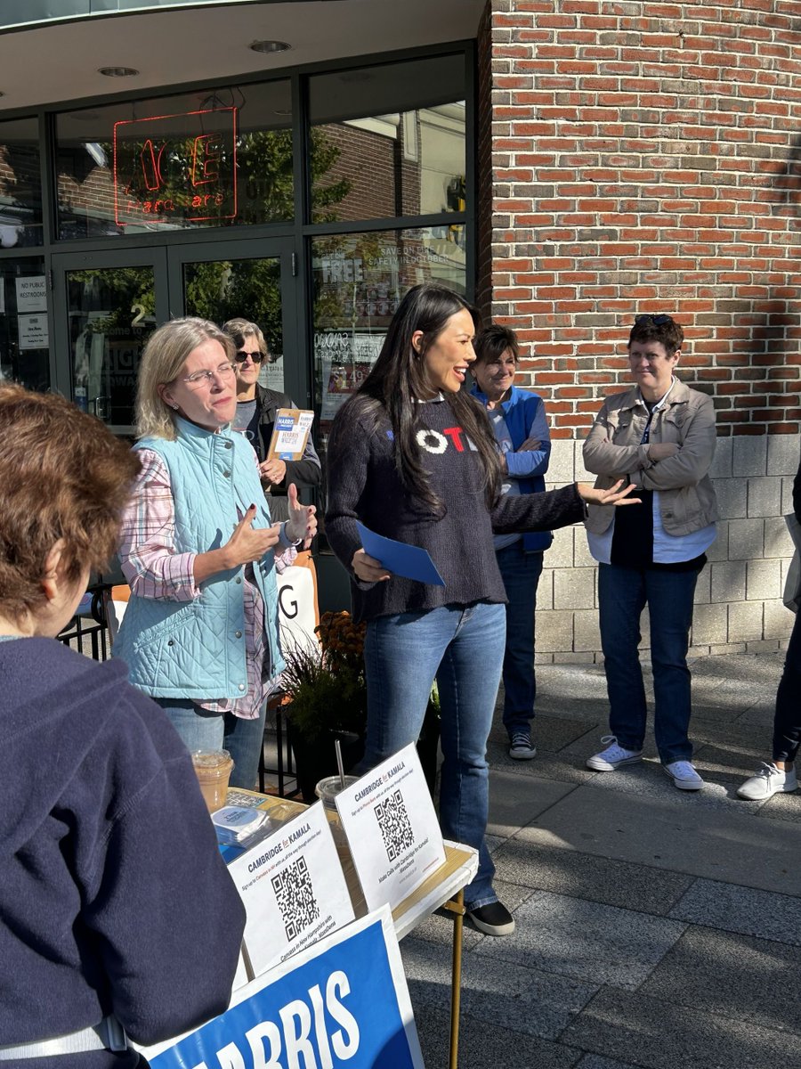 This election is the most important election in our lifetimes for reproductive freedom. This past weekend, our president Dominique Lee rallied supporters in Cambridge to help #GOTV in New Hampshire, a critical battleground state where the stakes are high for abortion rights!
