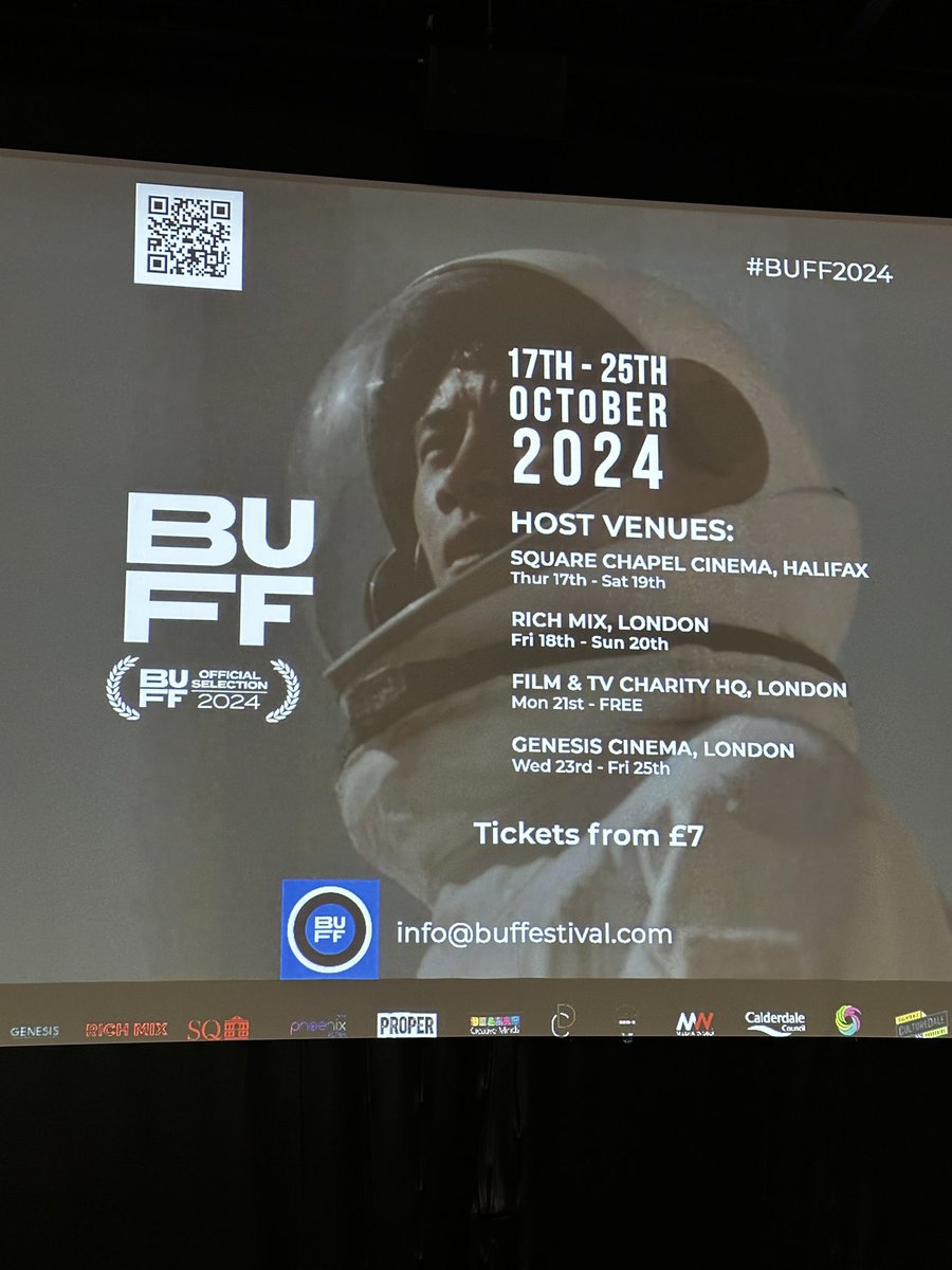 AmyLBanks's tweet photo. Thank you @BUFilmFestival for having #academyboy and the @CuriosityJunctn team in Halifax for our UK premiere 🎬🎥🍿
We had a wonderful time celebrating film in #calderdale #westyorkshire - until next time 😉 https://t.co/EgrPjLEHcv