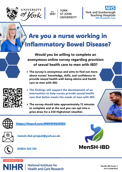 MenSHIBD's tweet photo. IBD Nurses, are you willing to participate? https://t.co/gU1suE3i5q https://t.co/vh5o7i5rnH