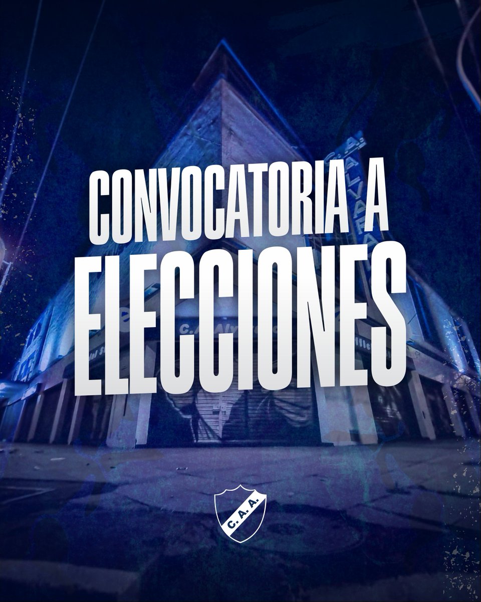 ClubAlvaOficial's tweet photo. #Institucional 𝐂𝐎𝐍𝐕𝐎𝐂𝐀𝐓𝐎𝐑𝐈𝐀 𝐀 𝐄𝐋𝐄𝐂𝐂𝐈𝐎𝐍𝐄𝐒 https://t.co/s0Kpy6ATSD