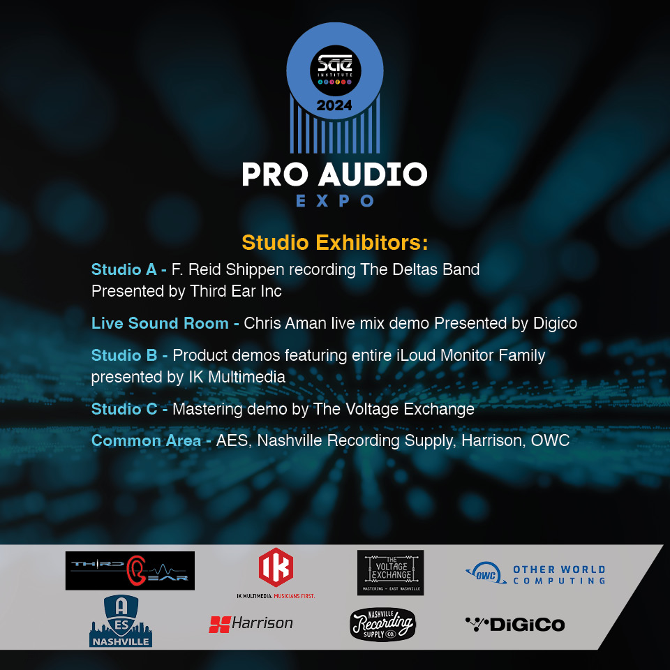 Calling all #Nashville pro #audio enthusiasts 🎤 Don't miss Pro Audio Expo, this Friday, October 25th! Free and open to all! RSVP: bit.ly/ProAudioExpo20…
