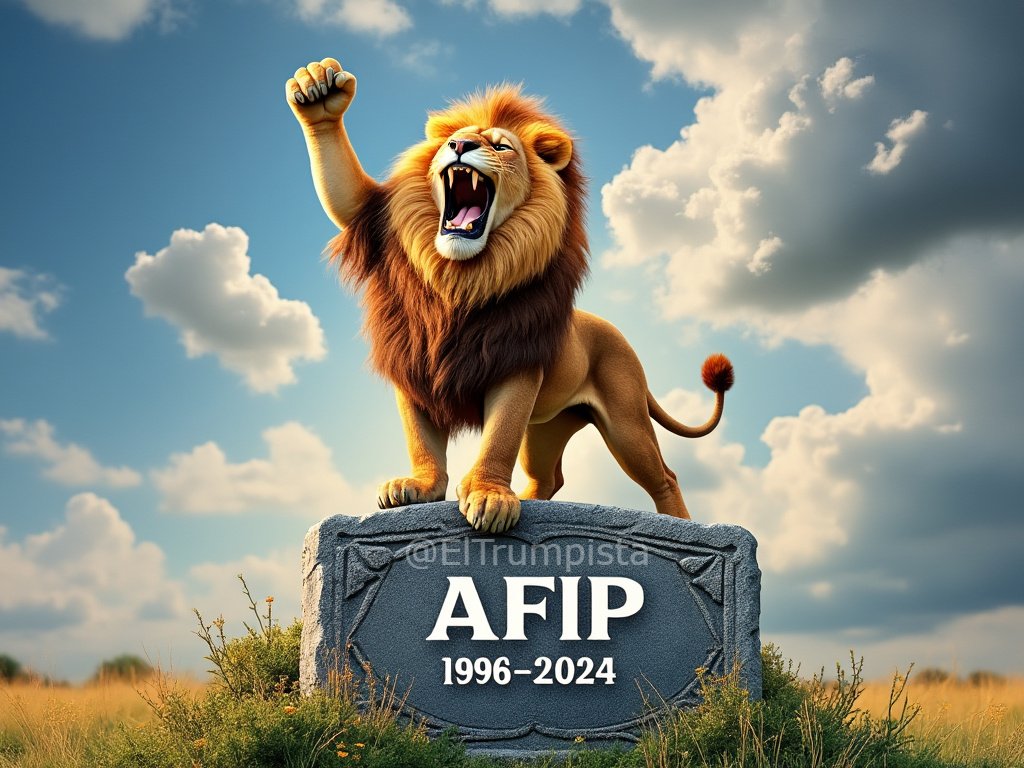 GRACIAS ETERNAS MILEI.

FALLECIÓ AFIP (1996-2024)