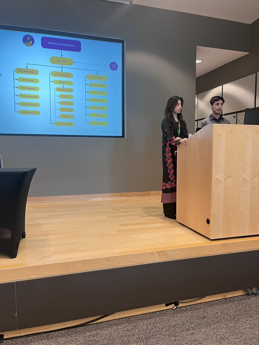 Bronsosaurus's tweet photo. Khawar Latif Khan and Farah Azhar ask,
“How does critical interface analysis reveal power dynamics and socio-cultural biases embedded within the design and interaction of a health chatbot and what are the implications for the users?”
#SIGDOC24 https://t.co/griIMza6eq