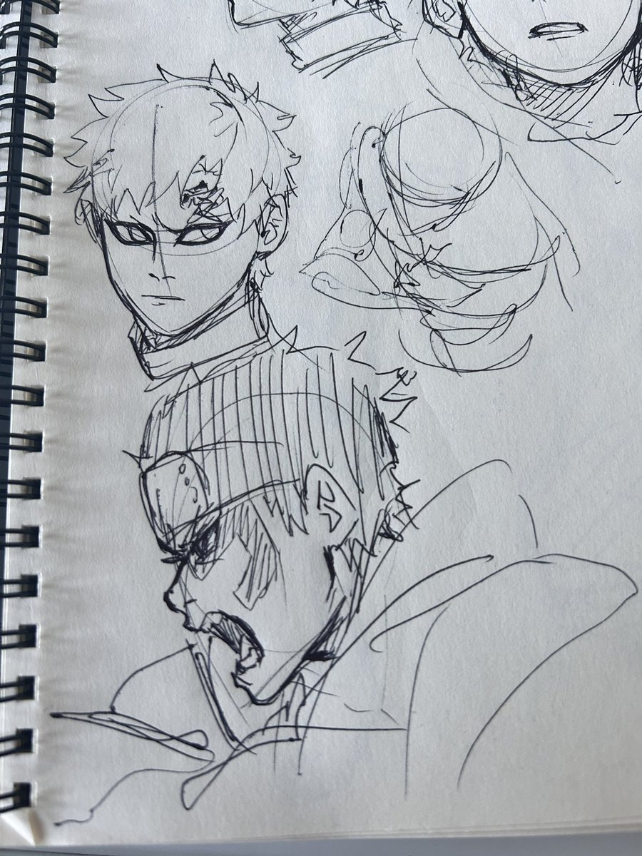 I've started to keep a sketchbook on me while on call 