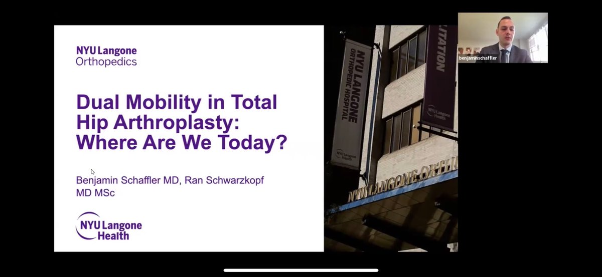 NYU Langone Adult Reconstruction Research Center tweet media