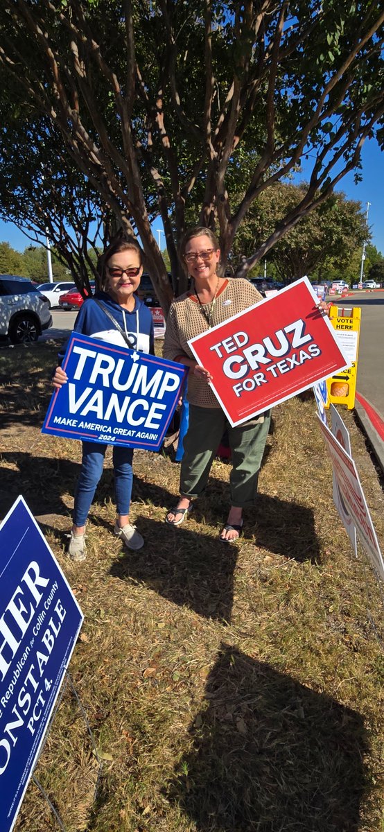 RHollis70's tweet photo. Early voting today in Collin County! Get out and put your vote in! This is so very important. https://t.co/V38NpAMrMR