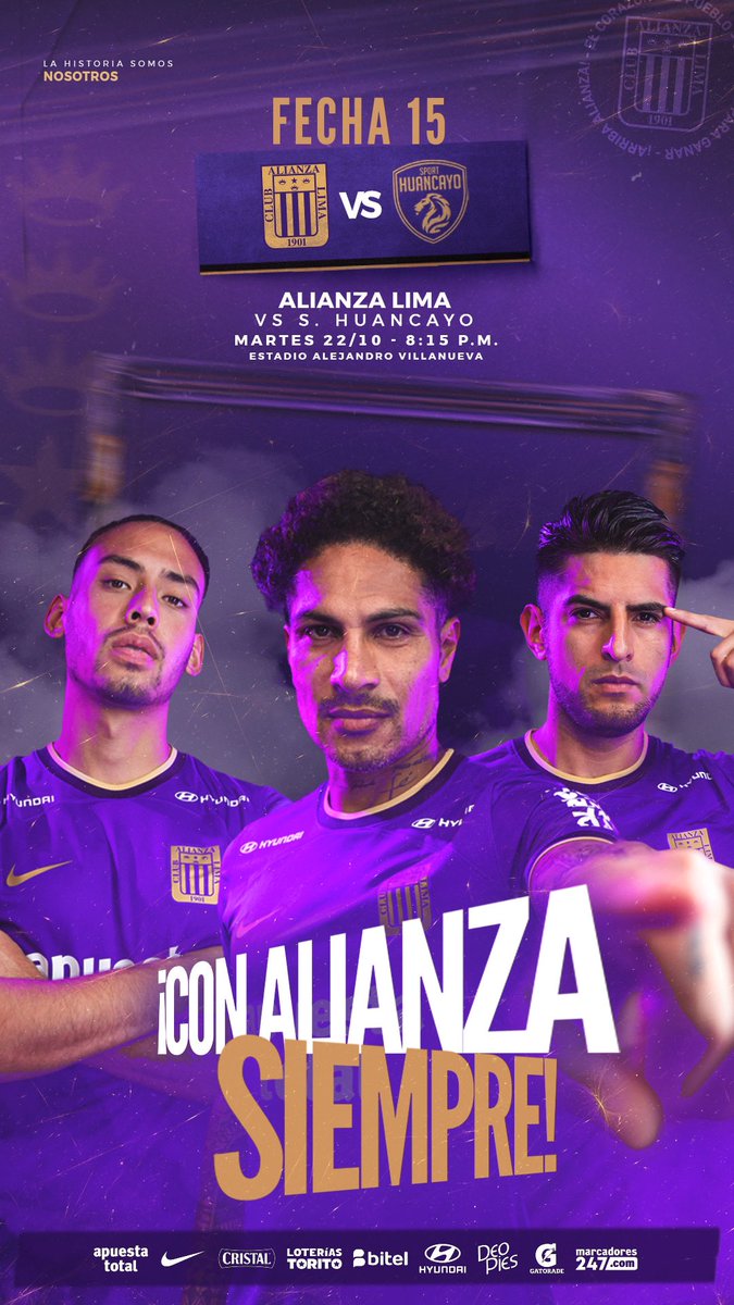 DButron20's tweet photo. SORTEO 💜 Gana una entrada DOBLE (tribuna oriente) para el partido Alianza - Huancayo en Matute! 

Pasos:
1. Sígueme por aquí y por Instagram
2. RT a este tweet 
3. Cuéntame a quien llevarías si ganas las entradas! 

El/la ganador/a sale mañana al medio día! 
Suerte 🫰🏻 https://t.co/ChYeWw73l7