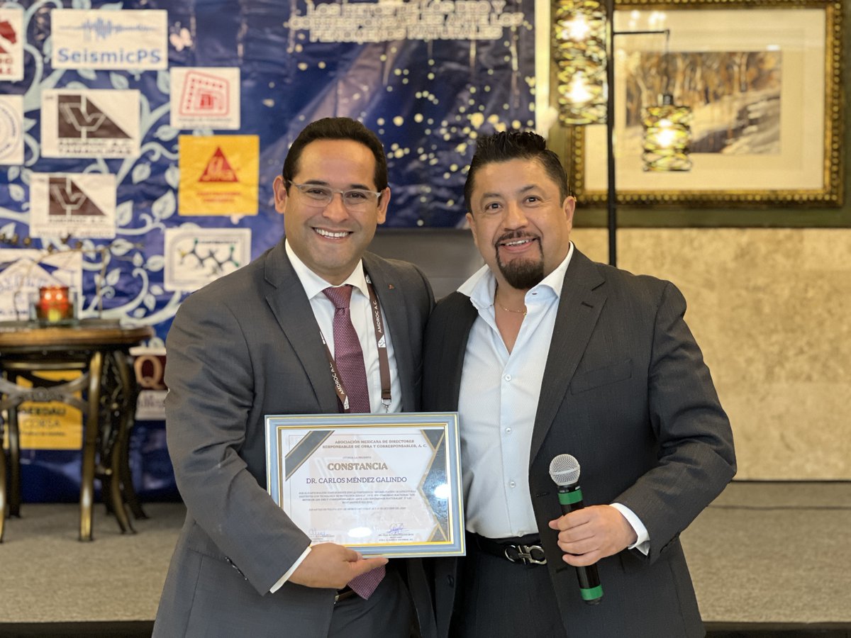 cmendez's tweet photo. ¡Qué gusto haber participado como conferencista magistral en el 𝗫𝗩𝗜 𝗖𝗼𝗻𝗴𝗿𝗲𝘀𝗼 𝗡𝗮𝗰𝗶𝗼𝗻𝗮𝗹 𝗱𝗲 𝗔𝗠𝗗𝗥𝗢𝗖 𝗔.𝗖. en Toluca! 🇲🇽✨
#AMDROC #protecciónsísmica #seismicps #tecdemonterrey #iabse #YoIngenio https://t.co/mdcu8EmVCt