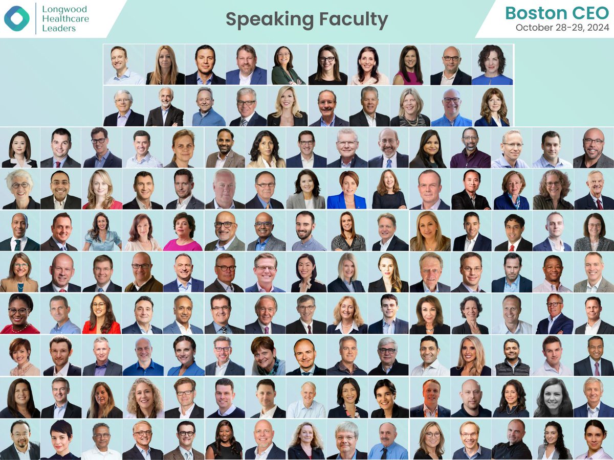 Next week: join hundreds of thought leaders across #pharma #biotech #government #academia #healthcare &amp; # investing for two engaging days of discussion and networking at #BostonCEO. conta.cc/3YuKOPX