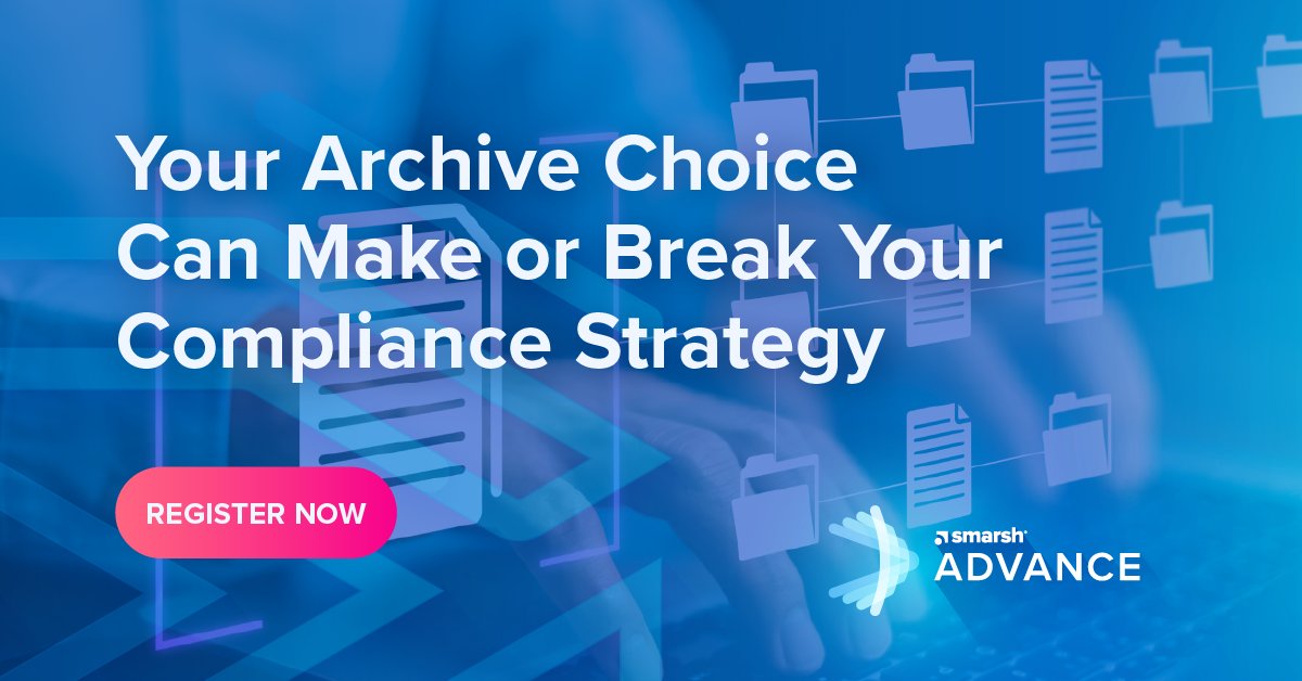 How do you know what kind of an archive is right for your firm? 🤔 Industry experts will discuss the essential questions for choosing the right archive at #SmarshAdvance24. Join us for this session on October 24 at 1 p.m. ET / 10 a.m. PT: ow.ly/O7xo50TQaAk
