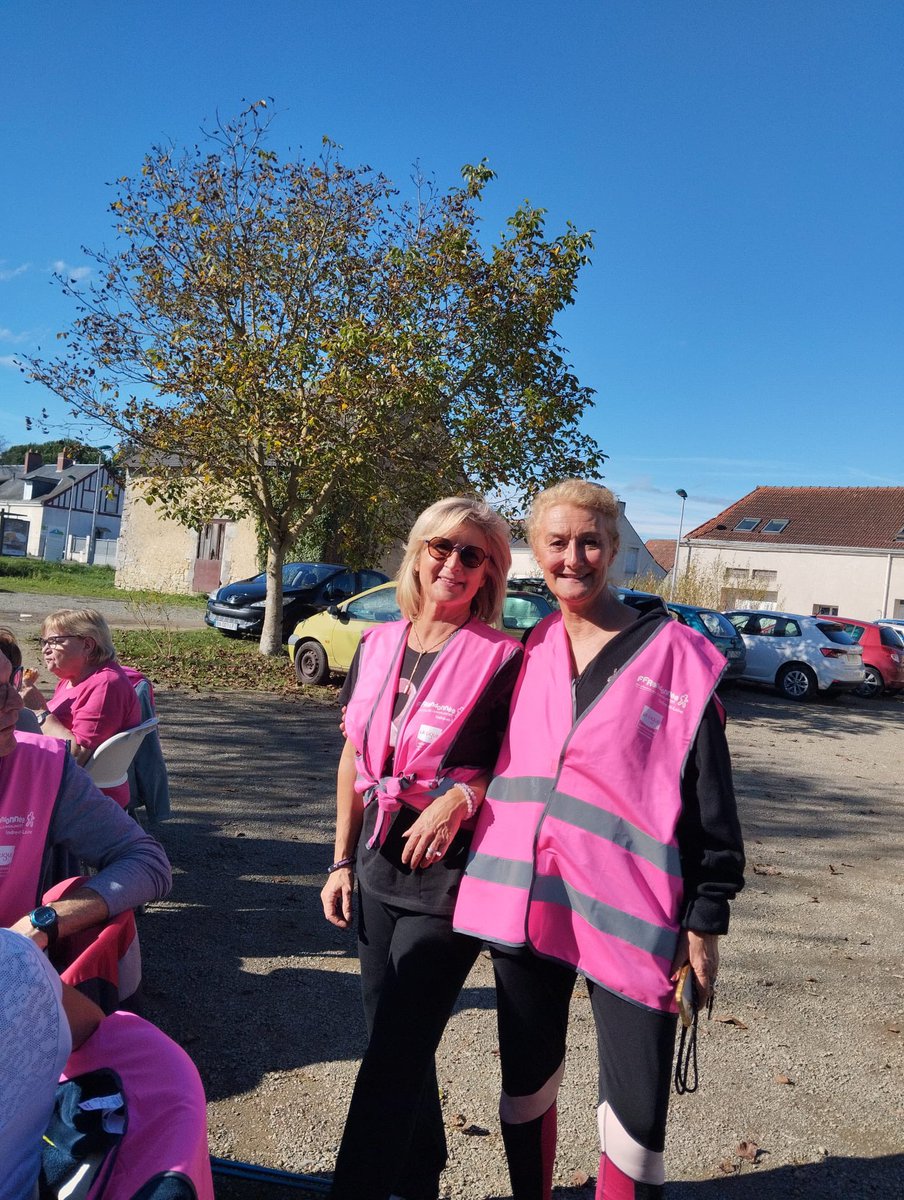 ACHAZAL's tweet photo. Bravo à @Sophie_Auconie et tous ceux qui ont participé à la Marche Rose contre le cancer du sein. Leur route est passée aujourd'hui par Semblançay, en présence du Maire et des adjointes Valérie Boivinet et Martine de Roquefeuil. 

https://t.co/LUIn7k2lvy https://t.co/sk8ZdtWmiA