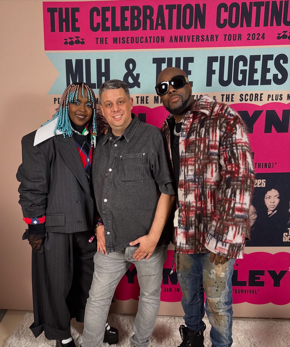 Fugees à Paris, un concert <a href="/SkyrockFM/">Skyrock FM</a>  🔥🔥🔥