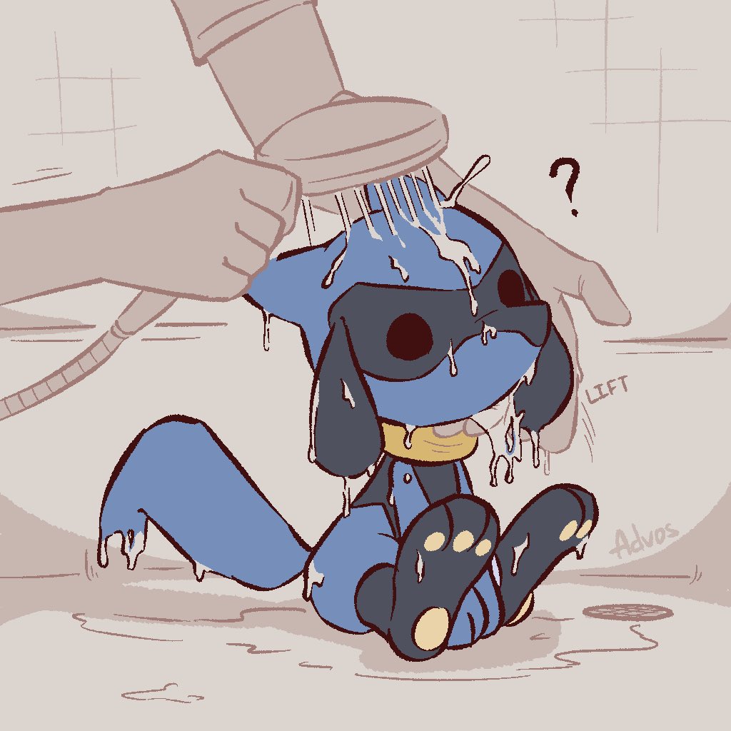 AdvosArt's tweet photo. Bath time https://t.co/Nr6Maib7TC